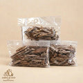 Agar Oud Incense Chips with uploaded Ample & Oud business logo in the lower-left corner